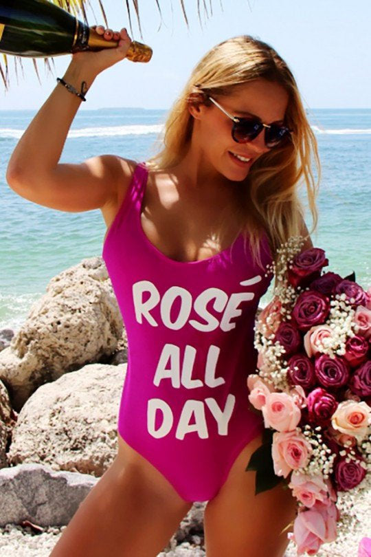 Rose all day Bathing suit one-piece