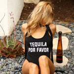 Load image into Gallery viewer, Tequila Por favor Bathing suit one-piece
