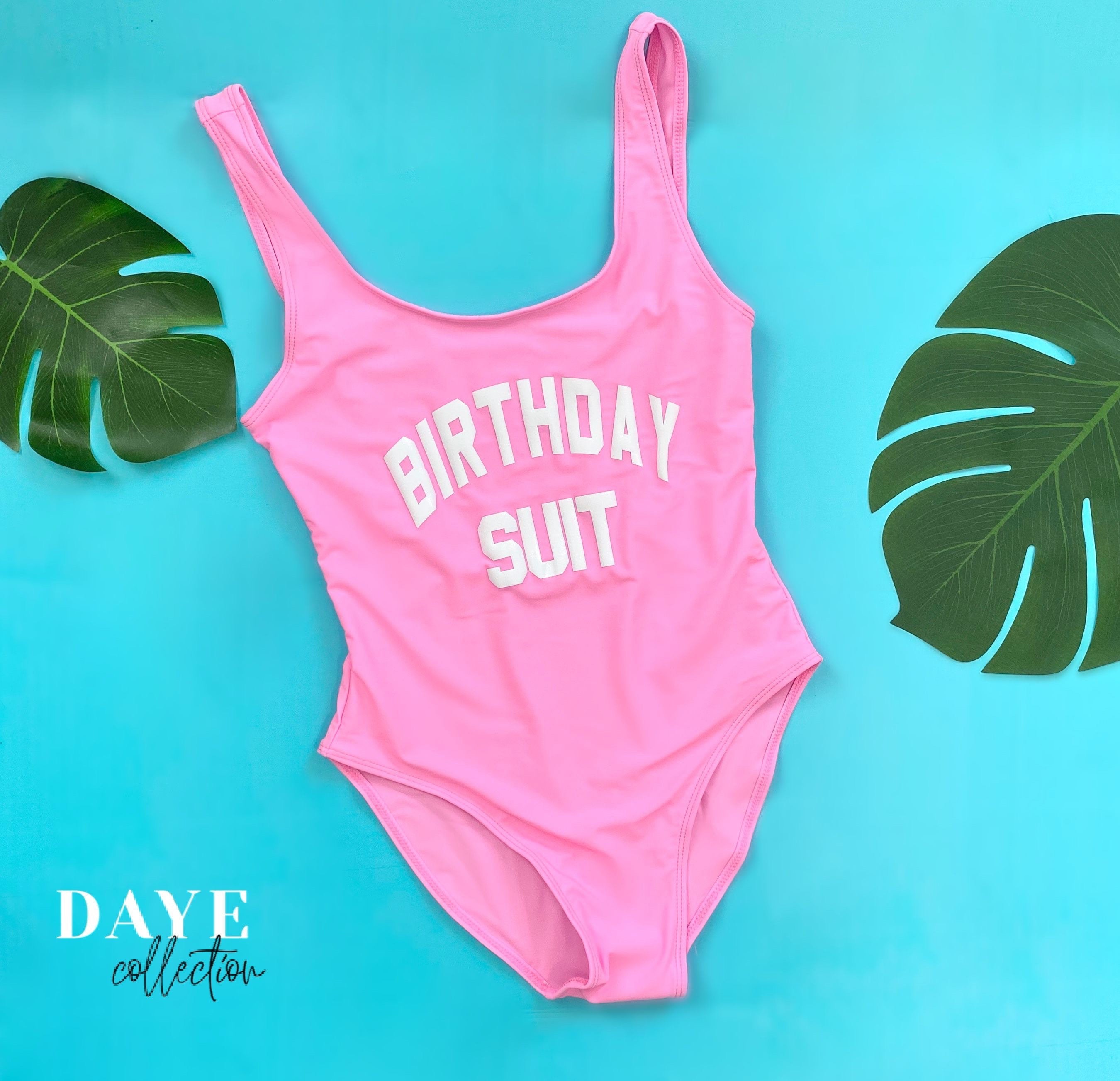 Birthday Suit Bathing suit one-piece