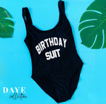 Load image into Gallery viewer, Birthday Suit Bathing suit one-piece
