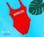 Load image into Gallery viewer, Mamacita Bathing suit one-piece
