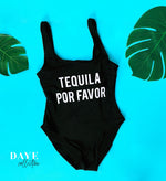 Load image into Gallery viewer, Tequila Por favor Bathing suit one-piece
